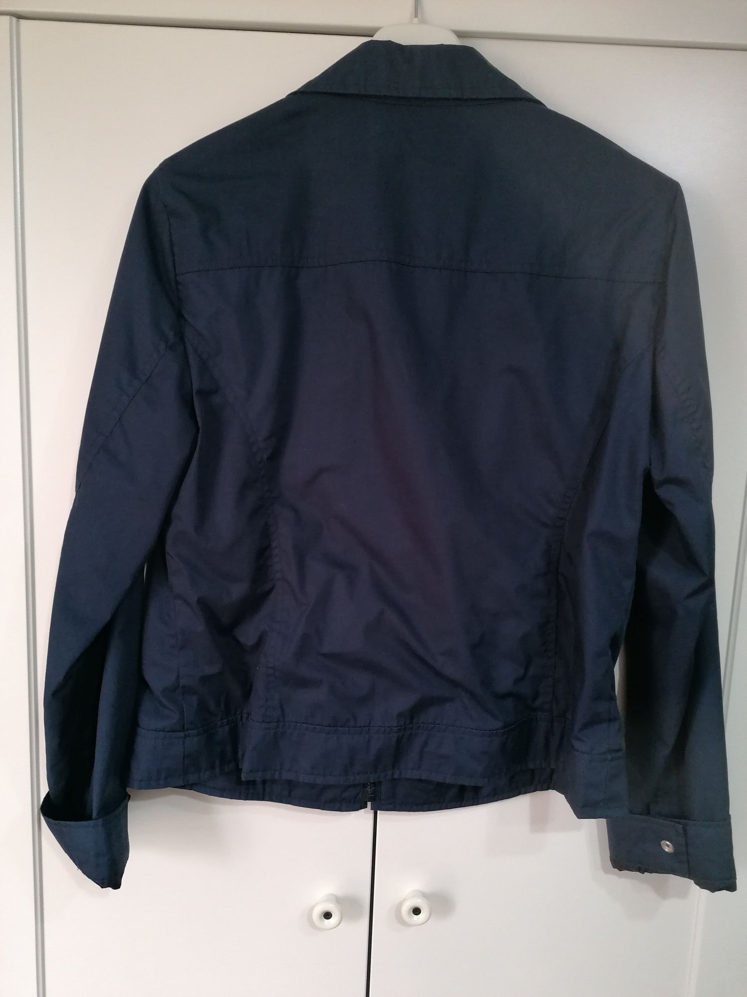 Parka Zara Azul marinho