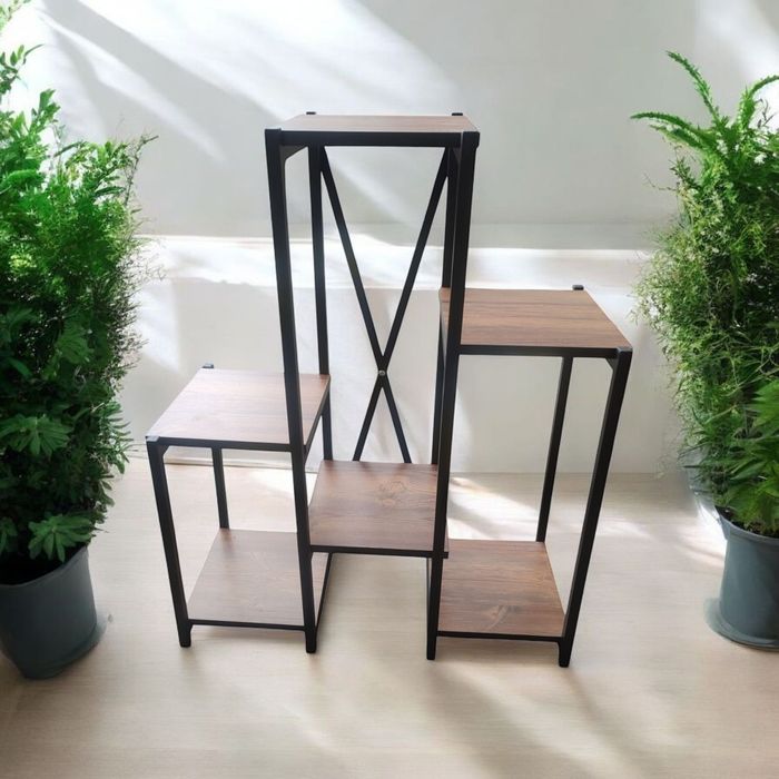 Підставка Loft для квітів або декору лофт розбірна стелаж для квітів