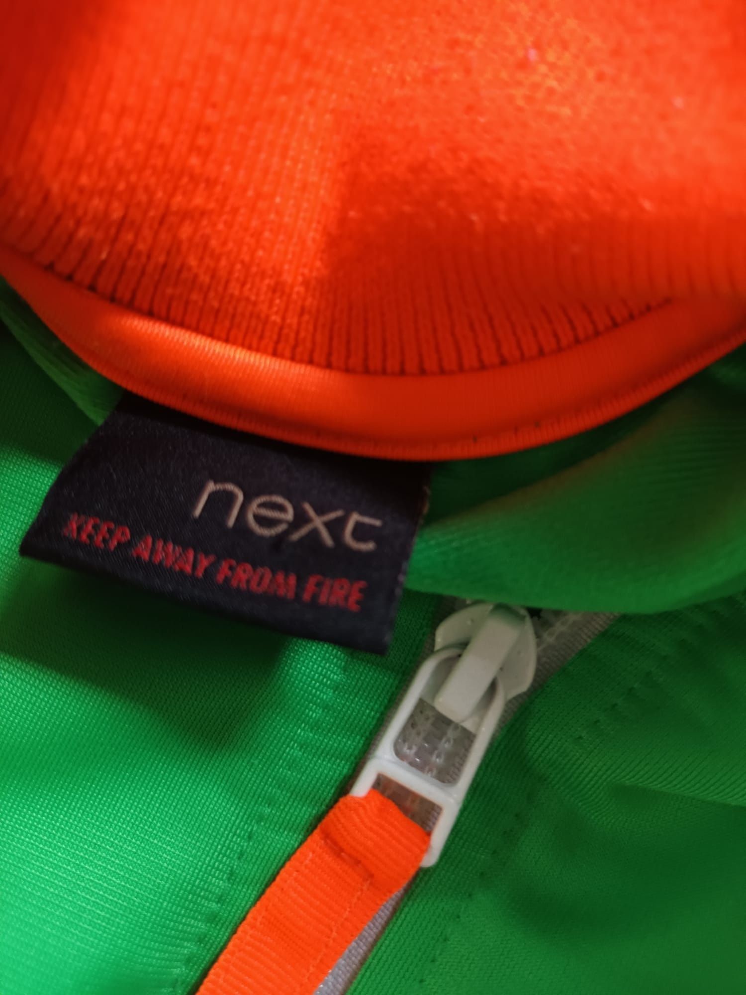 NEXT bluza rozpinana kardigan 98 żywe kolory neon nike