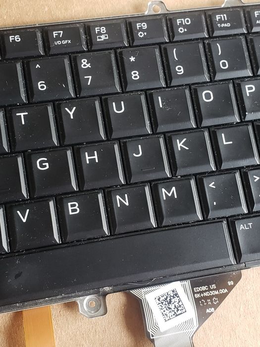 Кнопки для клавіатури Dell Alienware 13 R3, 15 R3, R4

Вживані кнопочк