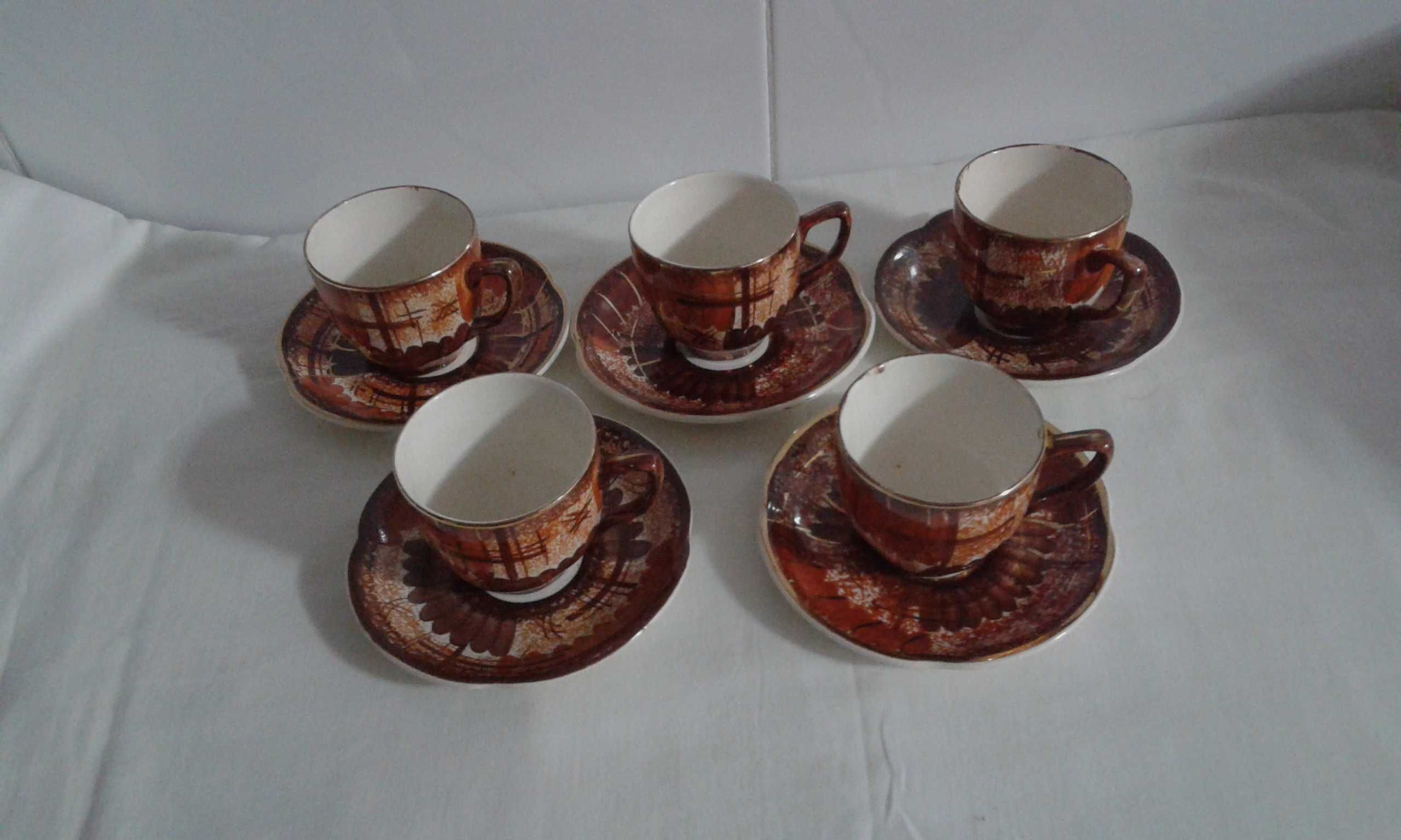 5 chávenas de café de coleção  (n 626)