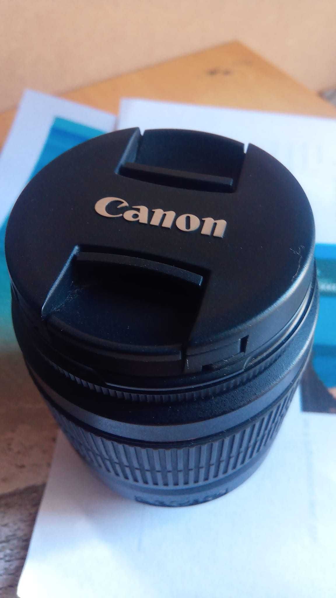 Objectiva lente Canon EFS 18-55mm