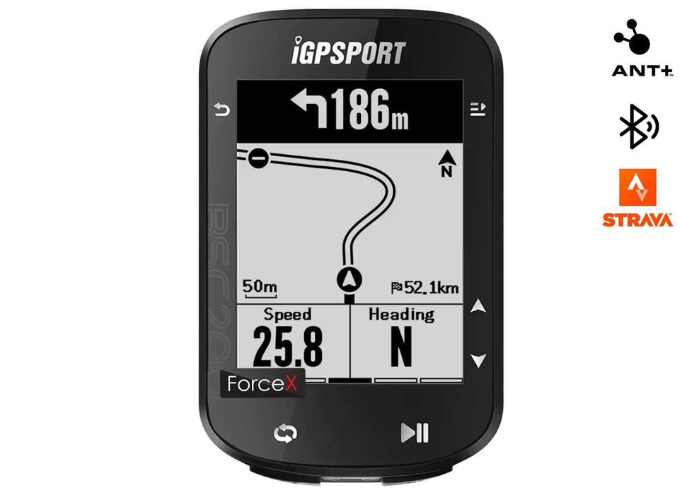 Велокомпьютер iGPSport BSC200 с GPS и подсветкой (Гарантия)