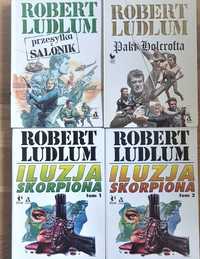 4 książki (3 tytuły) Roberta LUDLUMA