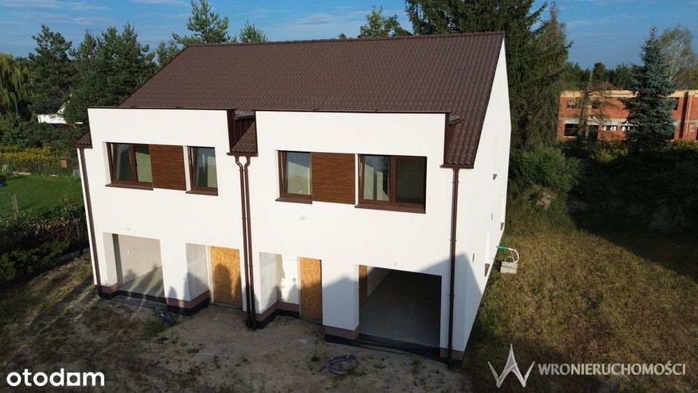 Bliźniak w stanie deweloperskim | pompa ciepła