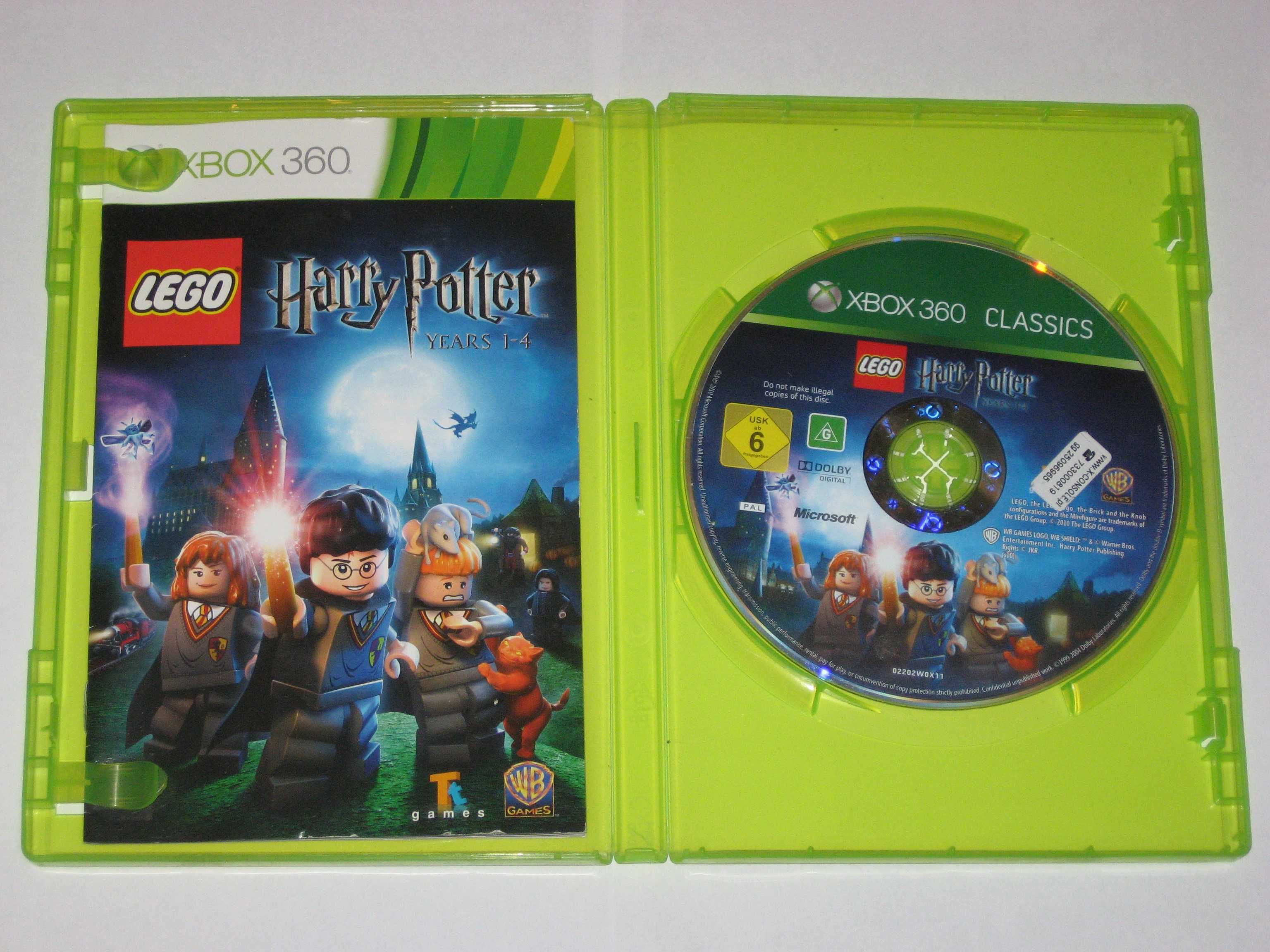 Gra LEGO Harry Potter Years 1-4 XBOX360 BDB!