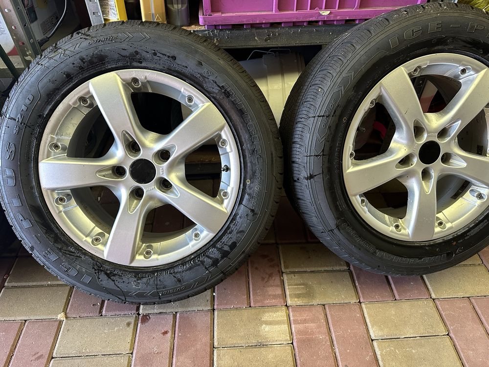 Koła z oponami zimowymi 225/55R16 5x114.3