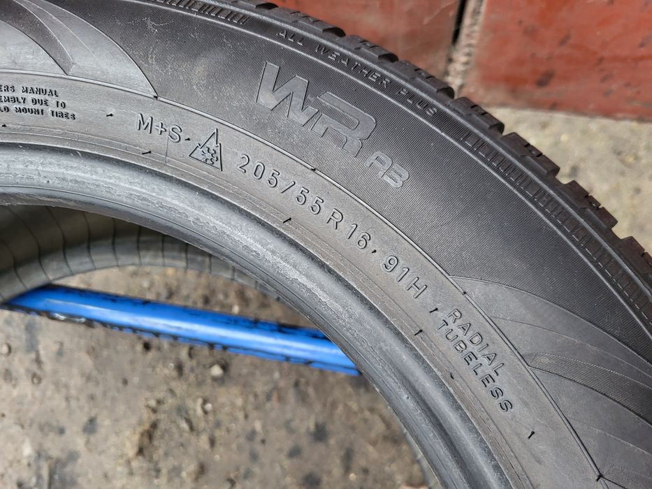 205/55/16 R16 Nokian WR A3 4шт ціна за 1шт зима шини