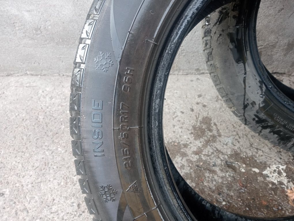 Продам шины зимние 215/60 r17 1000грн штука