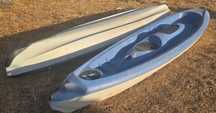 TAHE
kayak de passeio rígido TOBAGO 3 lugares (2 adultos + 1 criança)
