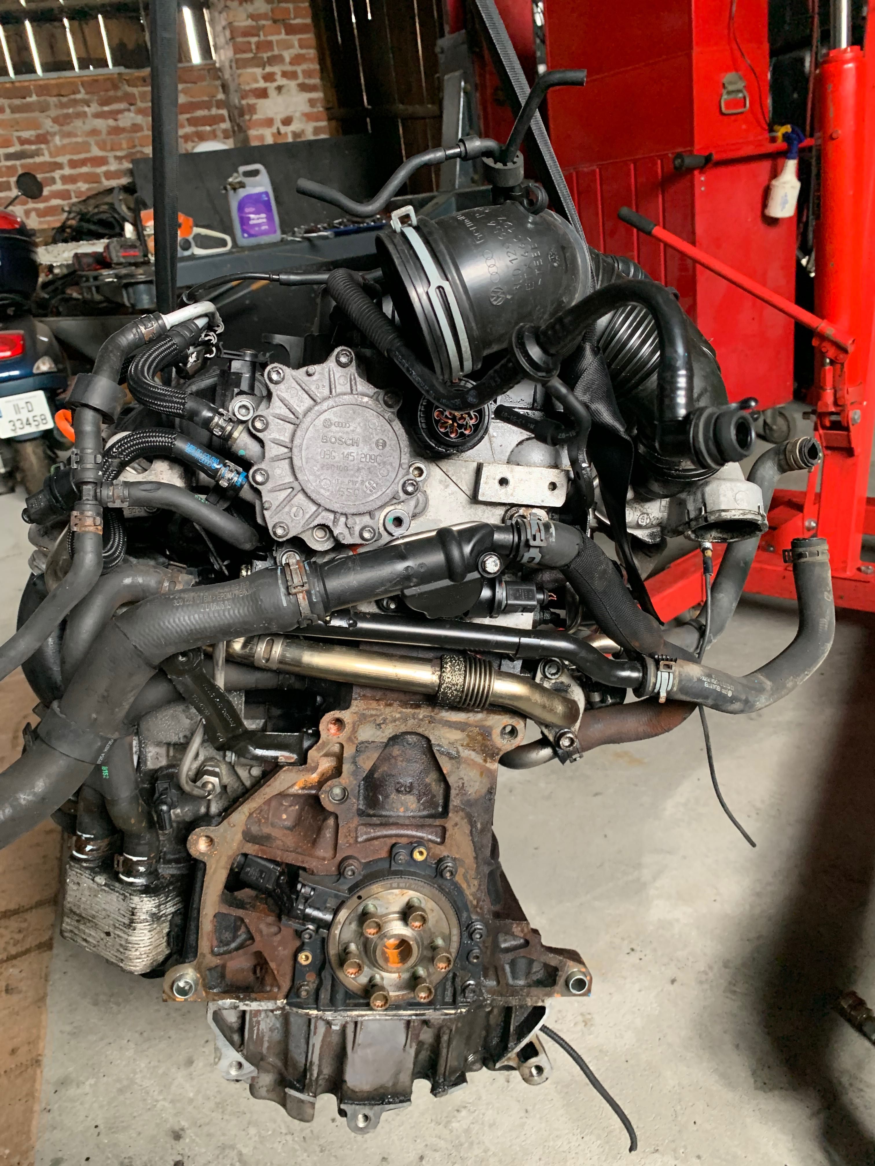 silnik kompletny BMN 2.0 TDI 170KM