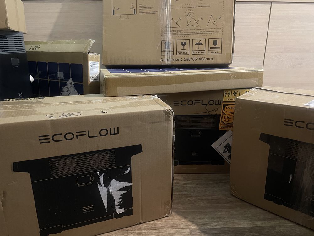 Ecoflow delta 2 (1024 Вт/год) с европейскими розетками
