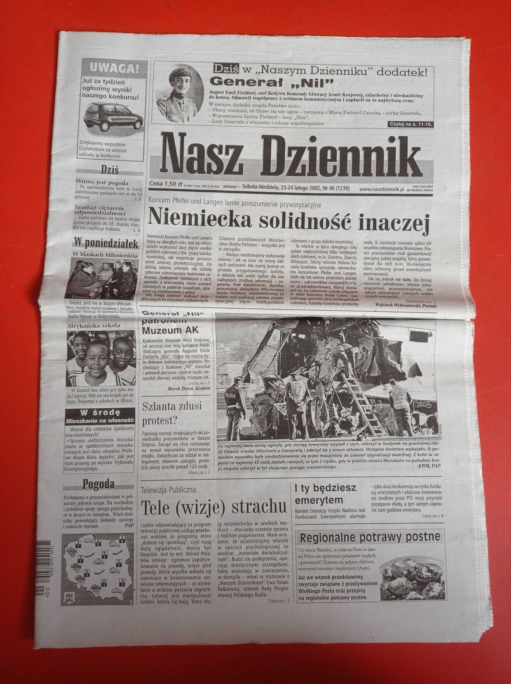 Nasz Dziennik, nr 46/2002, 23-24 lutego 2002