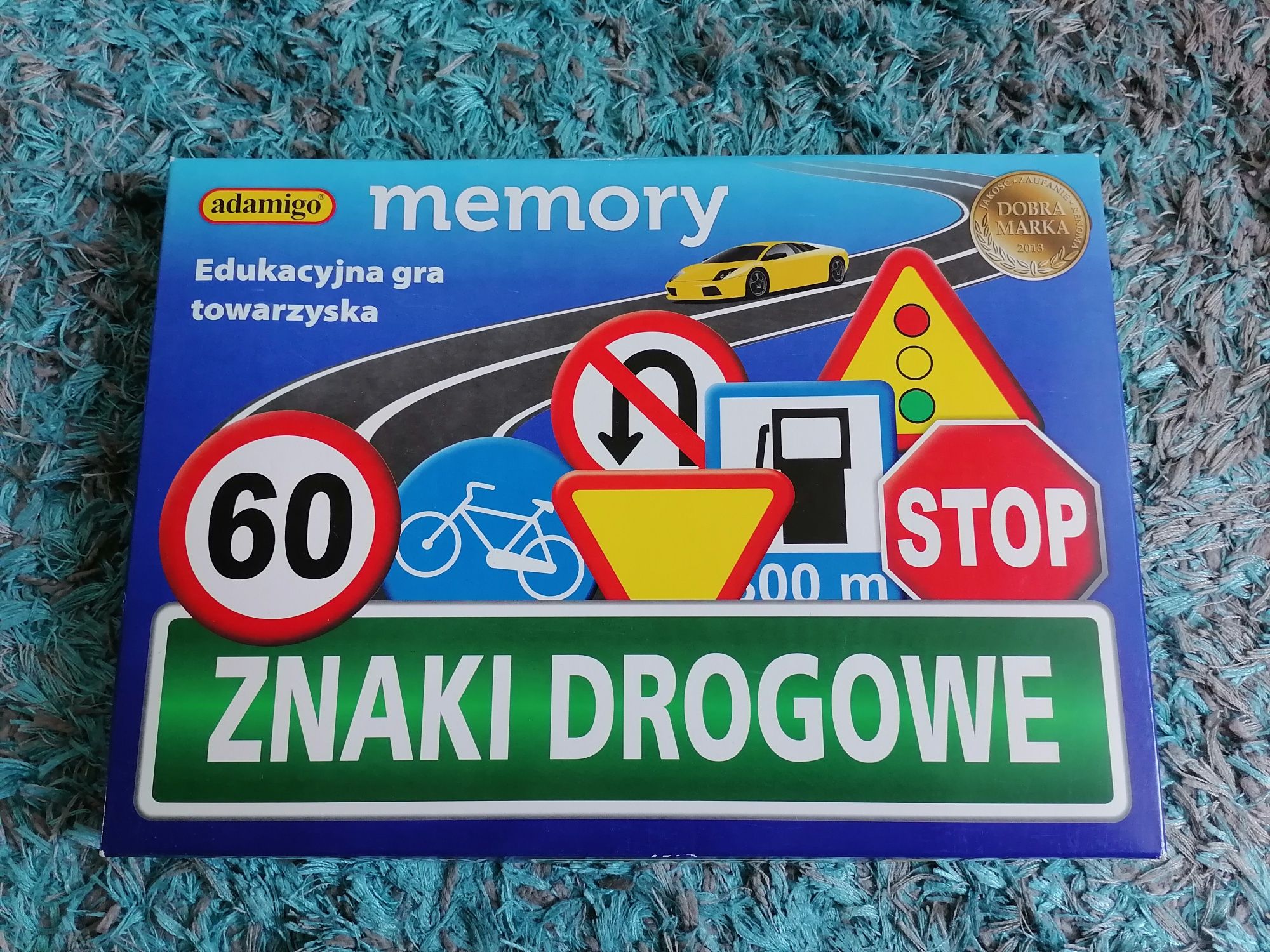 Gra memory znaki drogowe