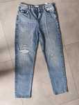 Jeansy typu mom fit 36