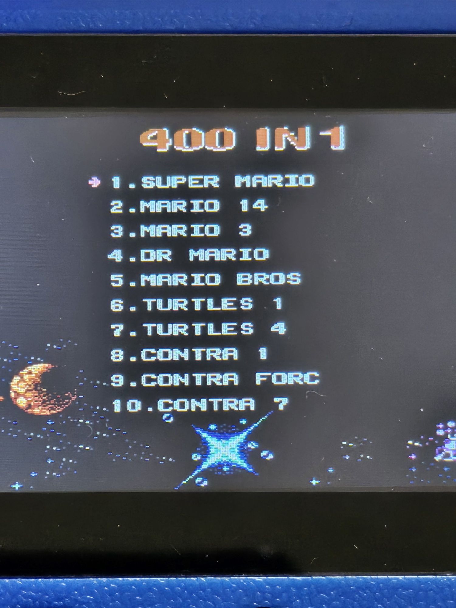 Game boy 400 Plus jogos retro SUP nova comando