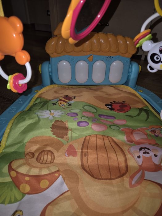 Ігровий килимок з піаніно для новонароджених