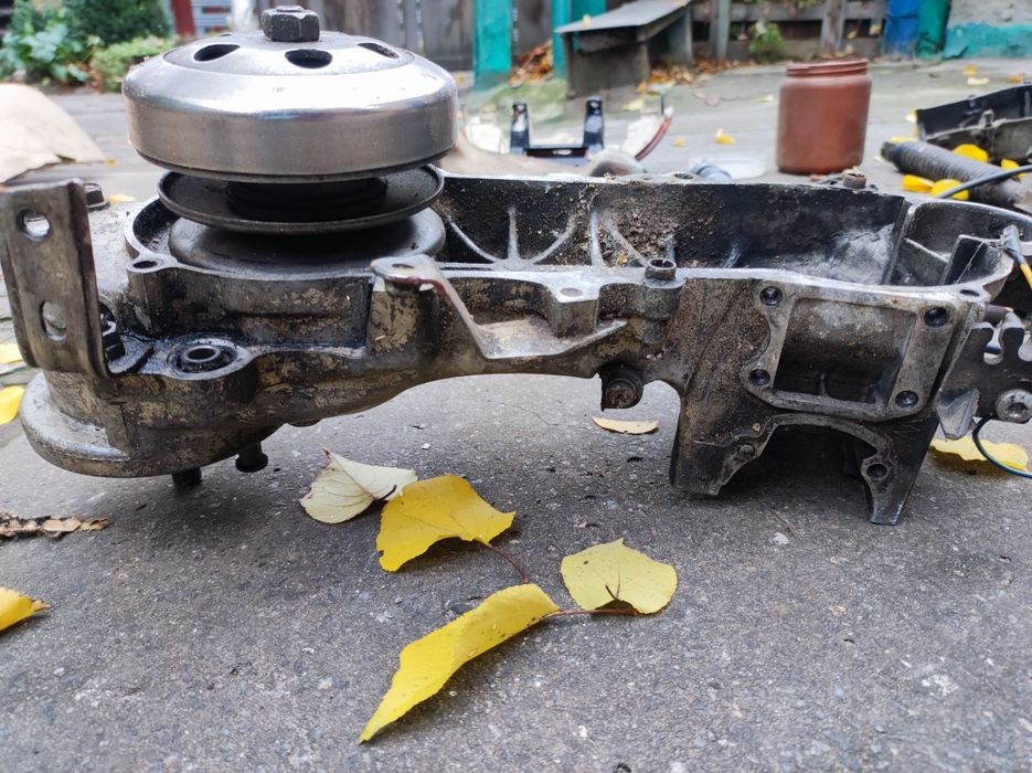 Honda tact af24 двигун картер бензобак фільтр