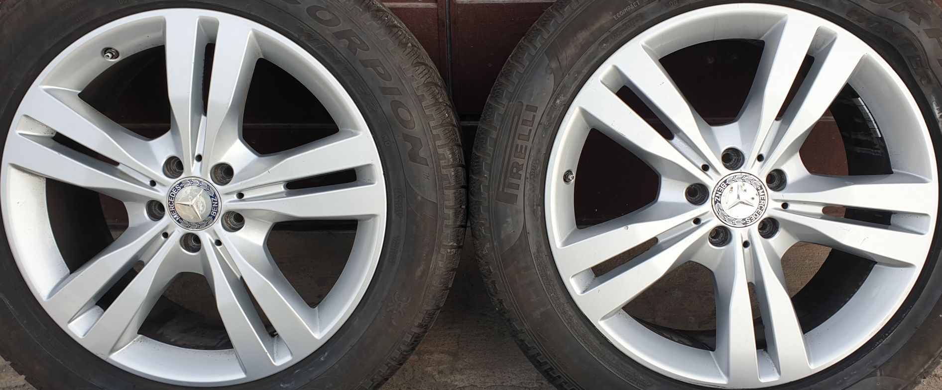 Alufelgi Mercedes 19 5x112 8J ET 56 Felgi ML W166 oryginalnie