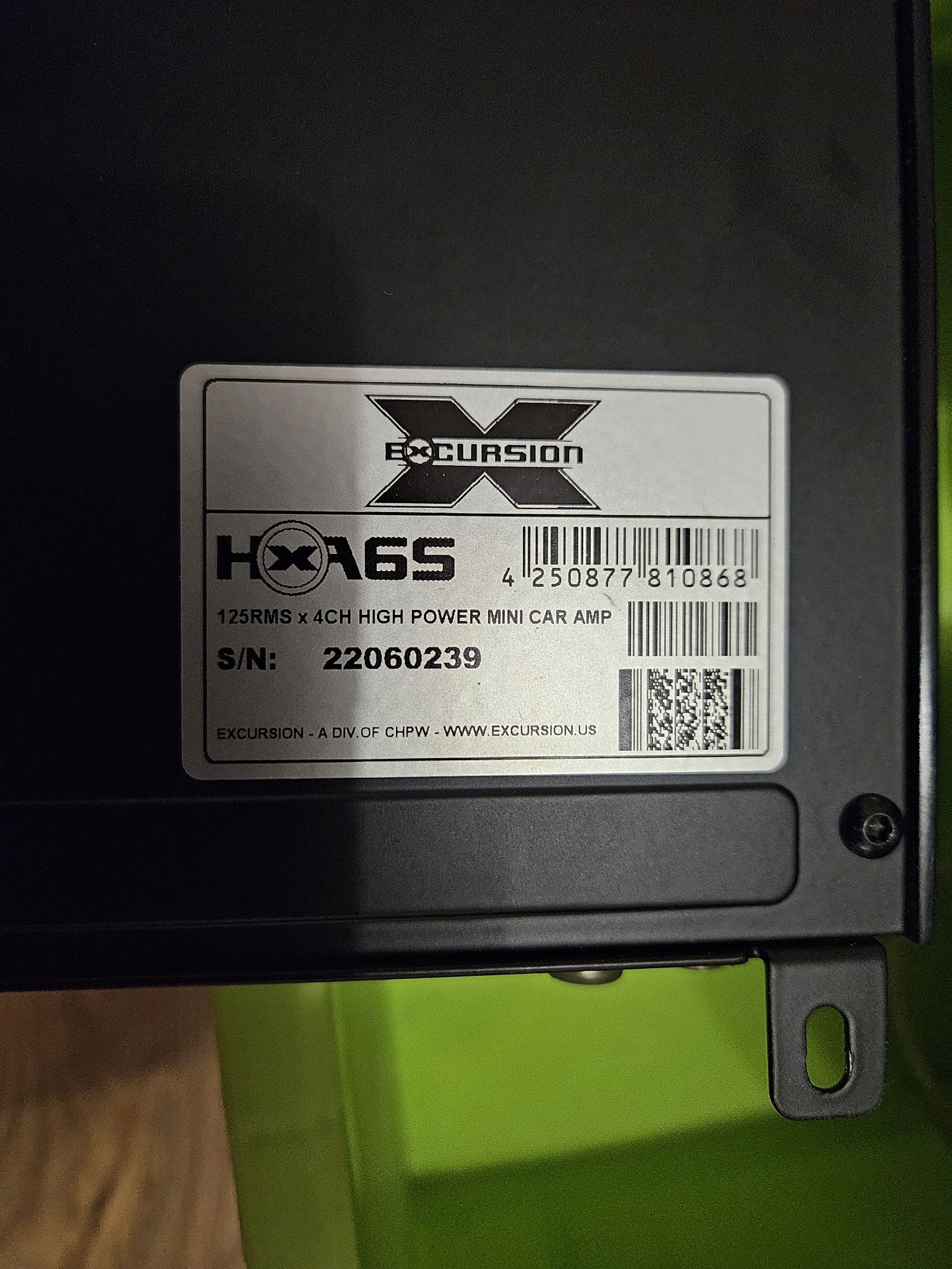 Wzmacniacz HXA65 + 2x Głośniki MS 165 Evo + przewody