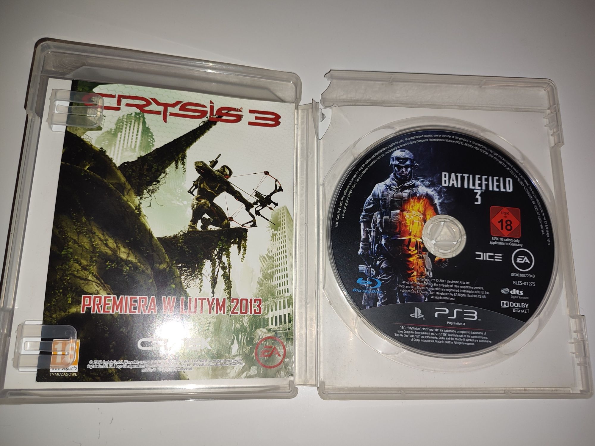 Gra PS3 Battlefield 3 PL gry PlayStation 3 Minecraft Rayman Crash Lego