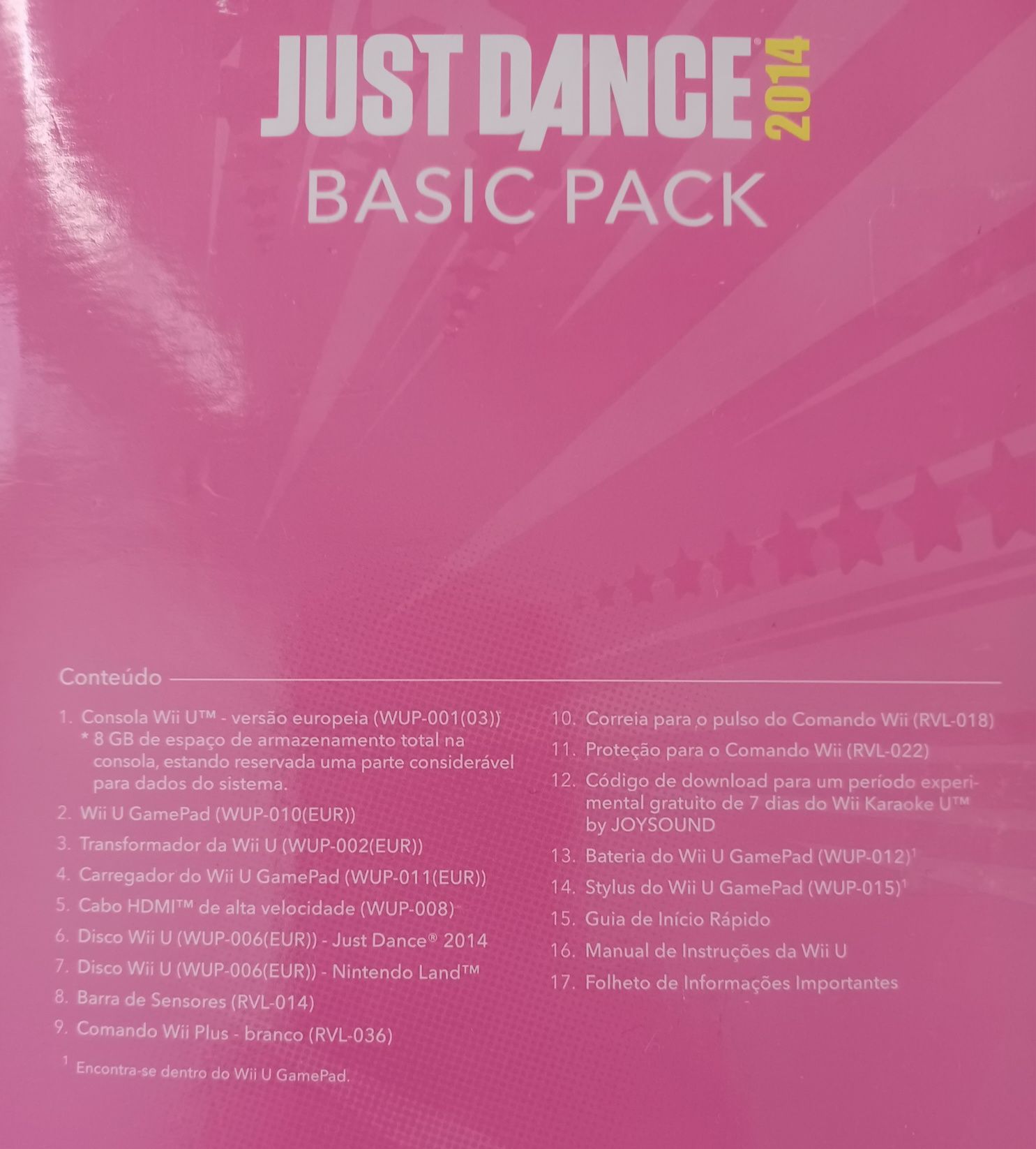 Wii U [ JUST DANCE 2014 ] Basic Pack