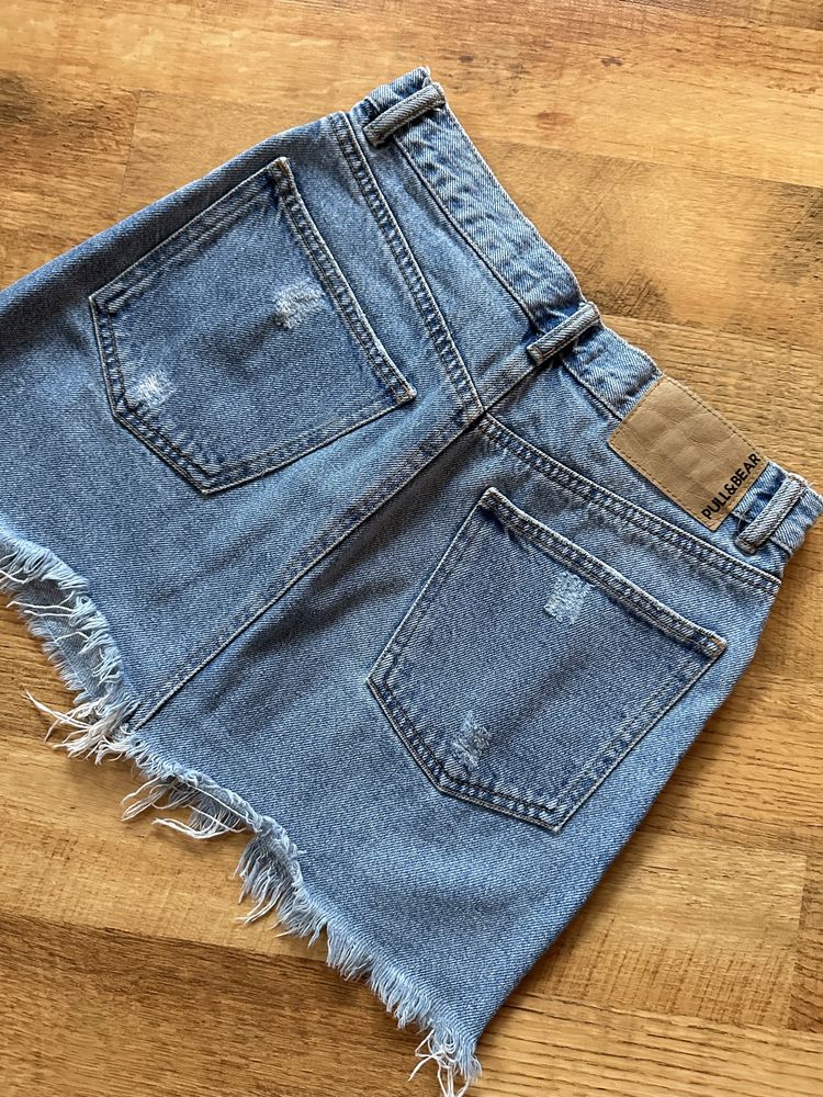 Spodnica mini Pull&Bear M/38 jeans jeansowa