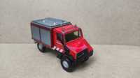 Машинка Mercedes Unimog 408 Fire Dept 1.43 Welly 9618