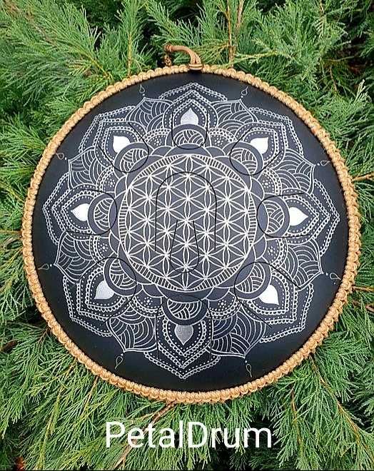 Глюкофон 9 нот+1 обертон. PetalDrum. Язычковый (пелюсквий) барабан.