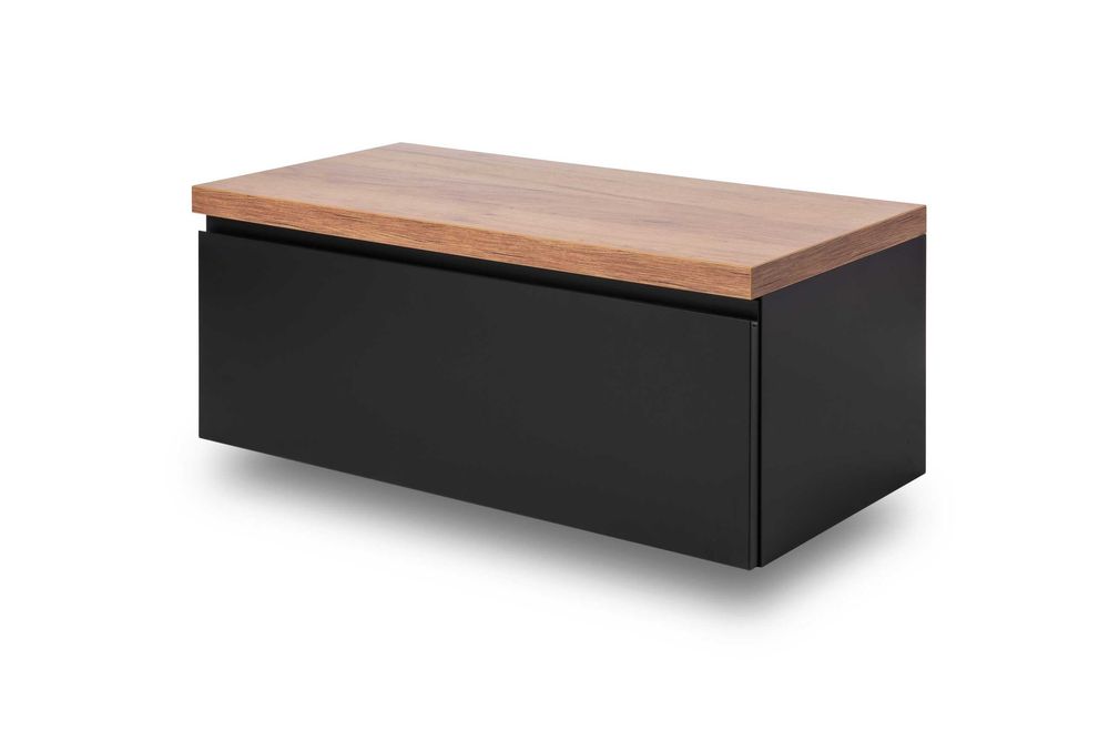 Szafka łazienkowa wisząca Modus slim black 80