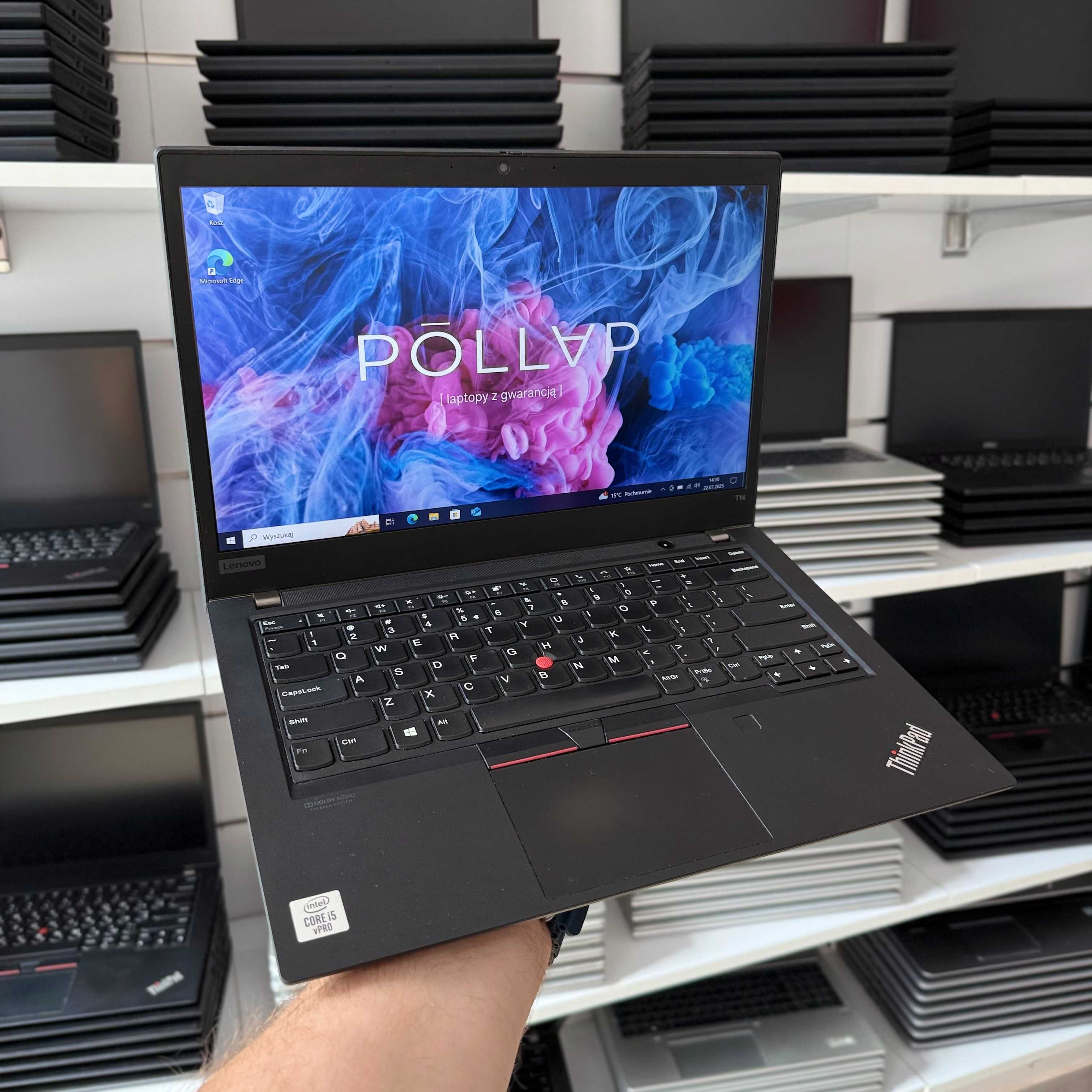Laptop Lenovo ThinkPad T14 i5-10gen / 512 SSD / 16 RAM / GWR12M / IPS