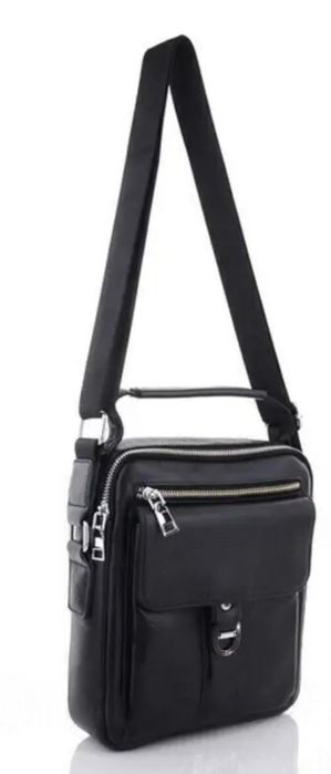 Сумка натуральная кожа через плечо