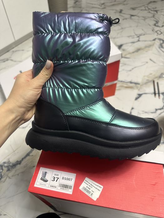 Зимові черевики ботинки на овчині apawwa 33 34 35 36 37