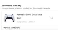 Kontroler SONY DualSense Biały