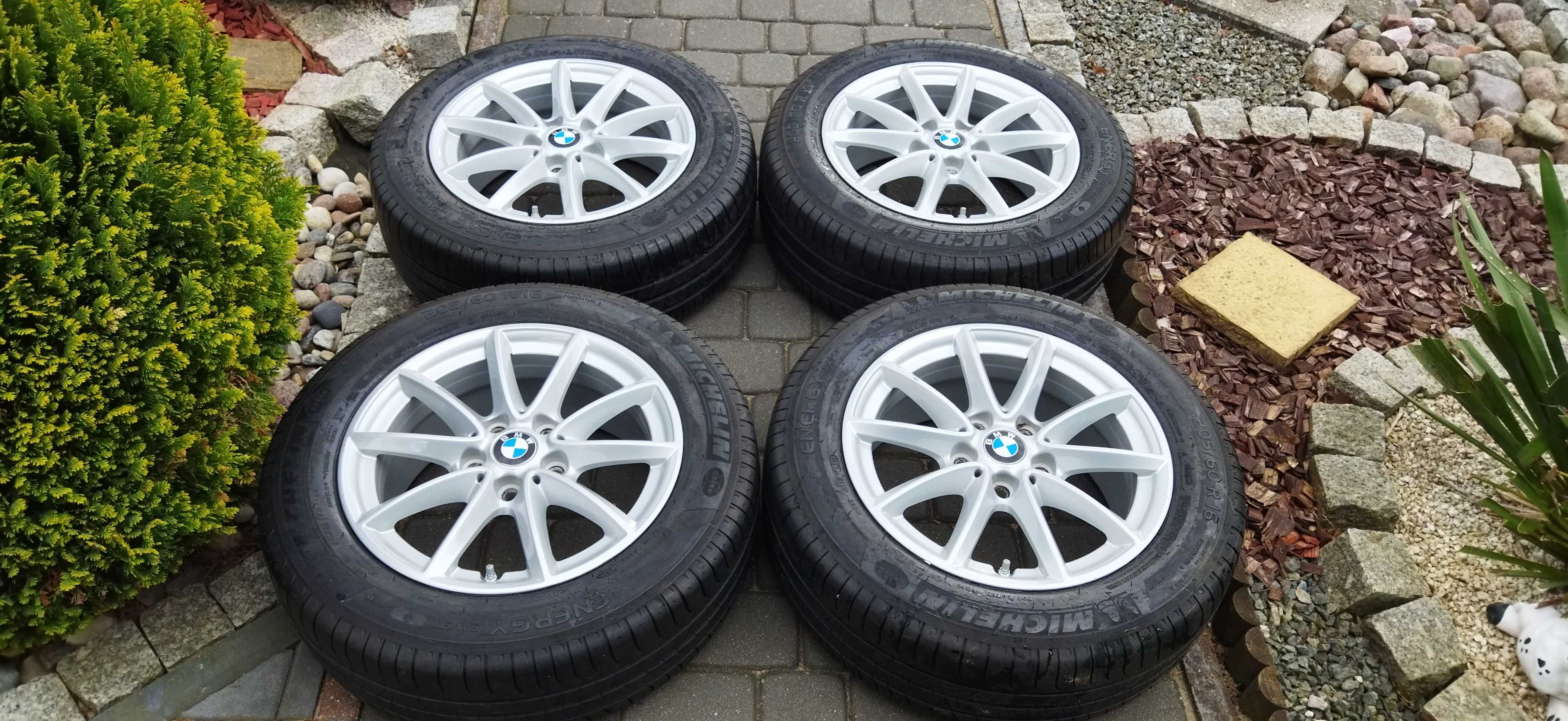 5x112 16 Cali Koła Alu 205/60/16 BMW 2 F45 F46 Oryginał Tpms