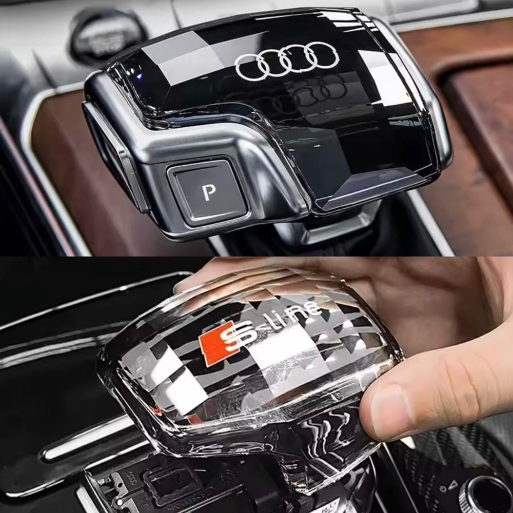 Хрустальная ручка селектор АКПП Audi A4 A5 A6 A7 Q5 Q7 2017-2022