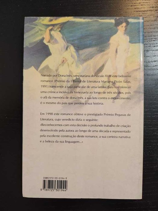 (Env. Incluído) Dona Inês Contra o Esquecimento de Ana Teresa Torres