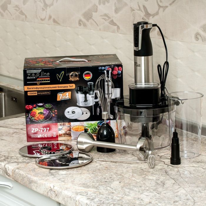 ‼️Супер ціна‼️Блендер Zepline ZP-797 • Підвищена потужність (1500 Вт)