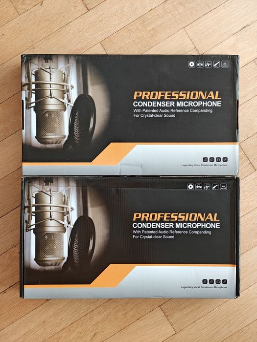 Мікрофон, тримач, Звукова карта, фільтр Professional BM800