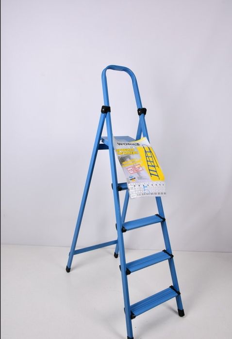 Стремянка драбина лестница стальная стремянка с платформой СКЛАД