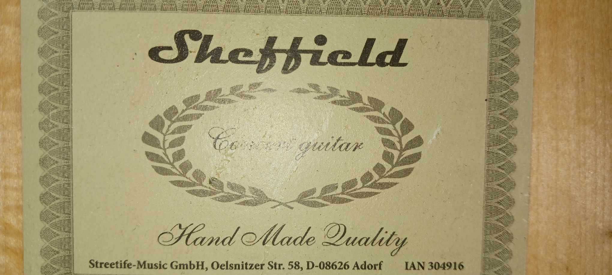 Gitara klasyczna Sheffield - drewno lipowe