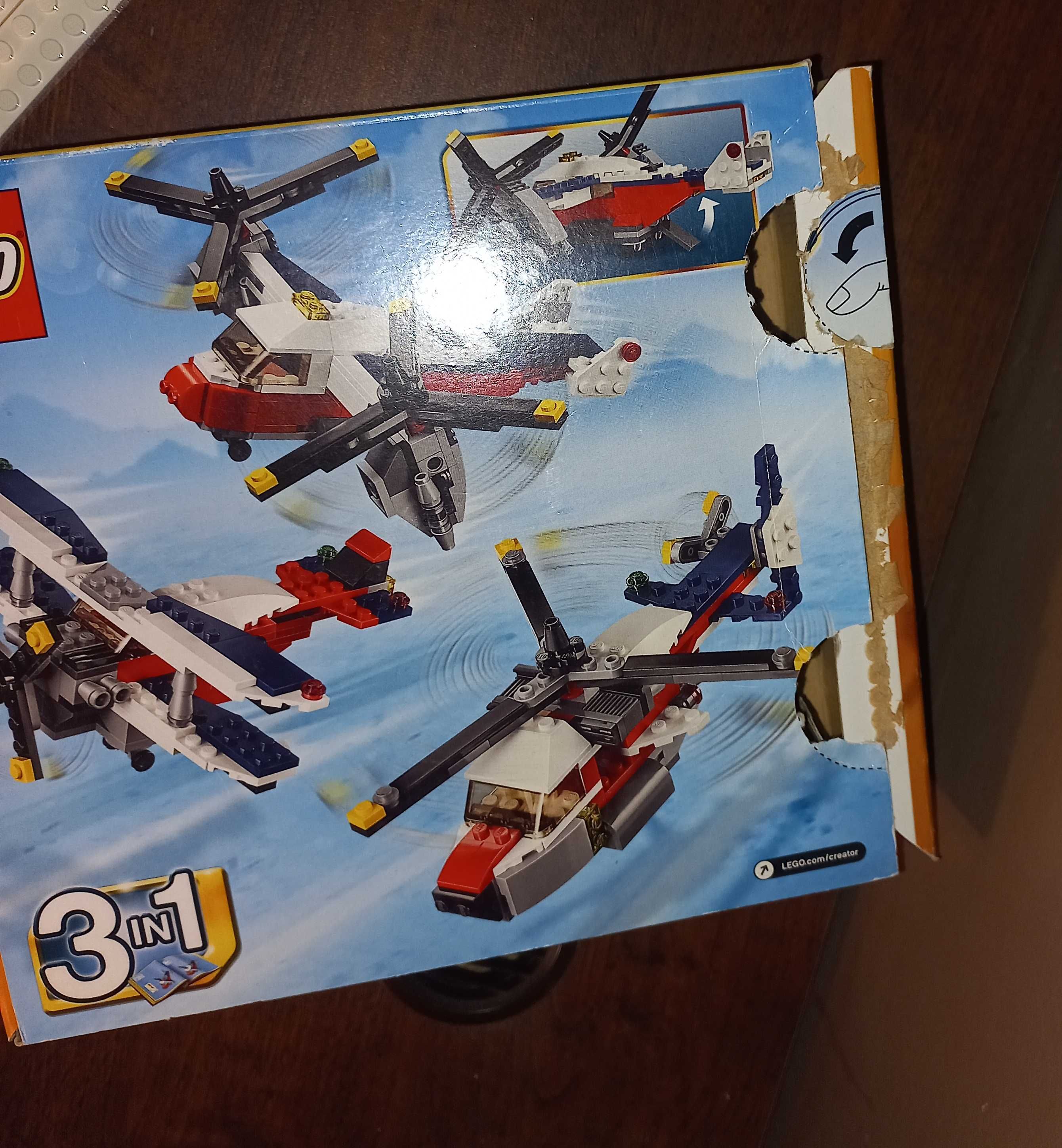 Lego CREATOR 31020 samolot ratowniczy