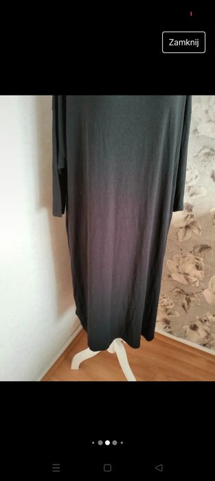 Tunika czarna 3/4 rękaw 4XL Jackie VRS
