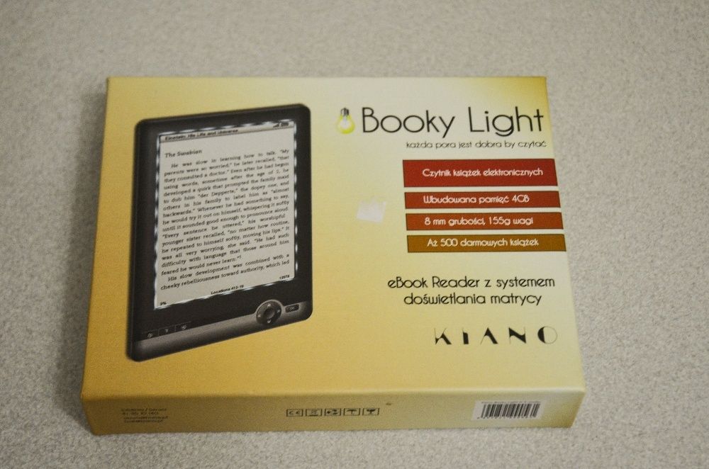 Электронная книга Kiano Booky Light