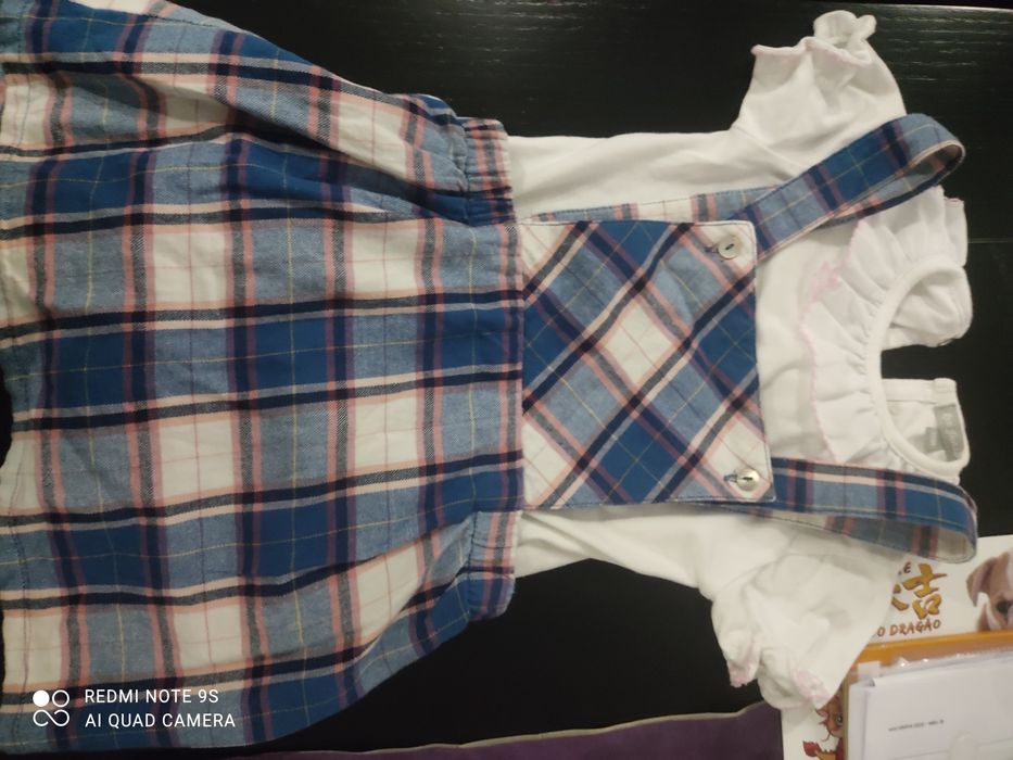 Vestido /jardineira lindo