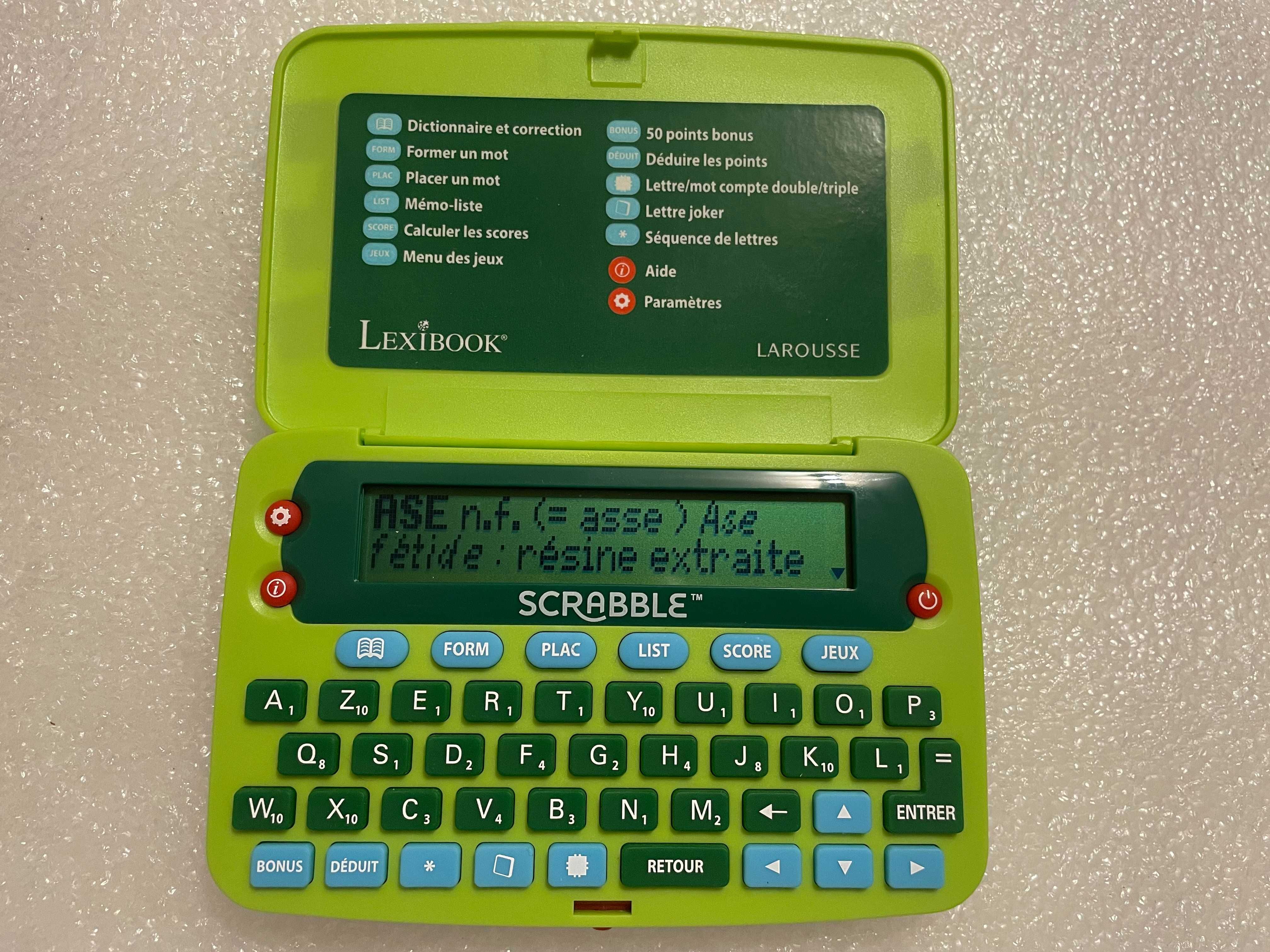 Lexibook Oficjalny słownik elektroniczny Scrabble – j. francuski