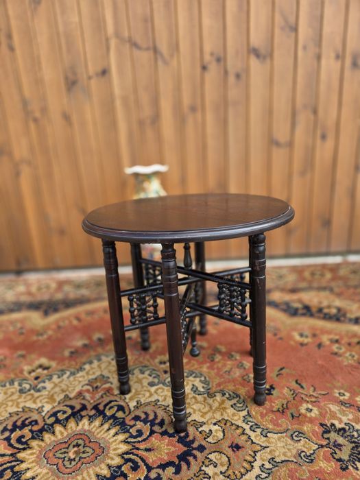 Stolik okrągły eklektyczny 55 cm #1632 Stylowy Węgrów