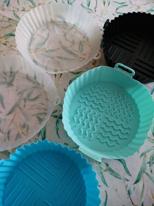 Tabuleiros de silicone para Airfryer