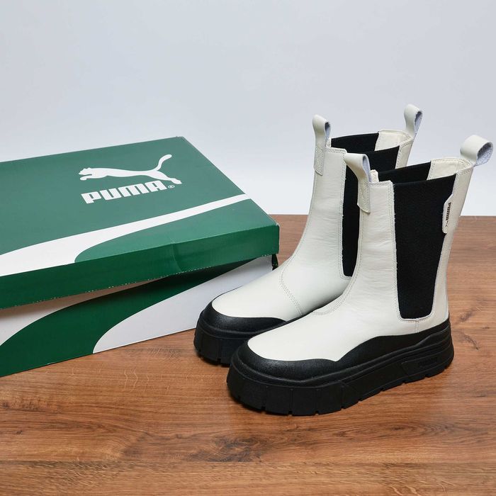 Puma Mayze Stack Chelsea кожаные ботинки челси оригинал 39 / 25см