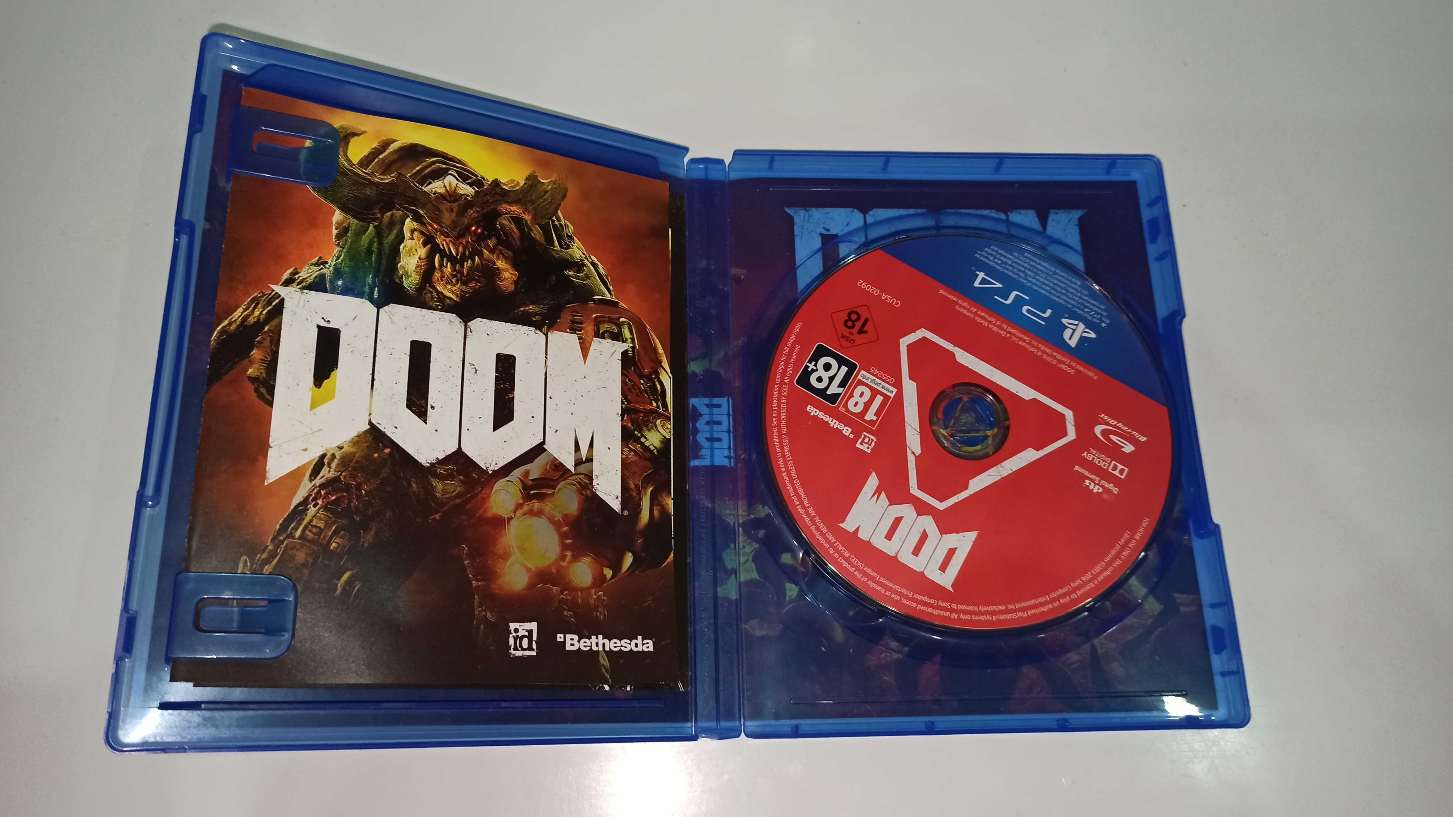 ps4 DOOM PL mówią po polsku ostra strzelanka